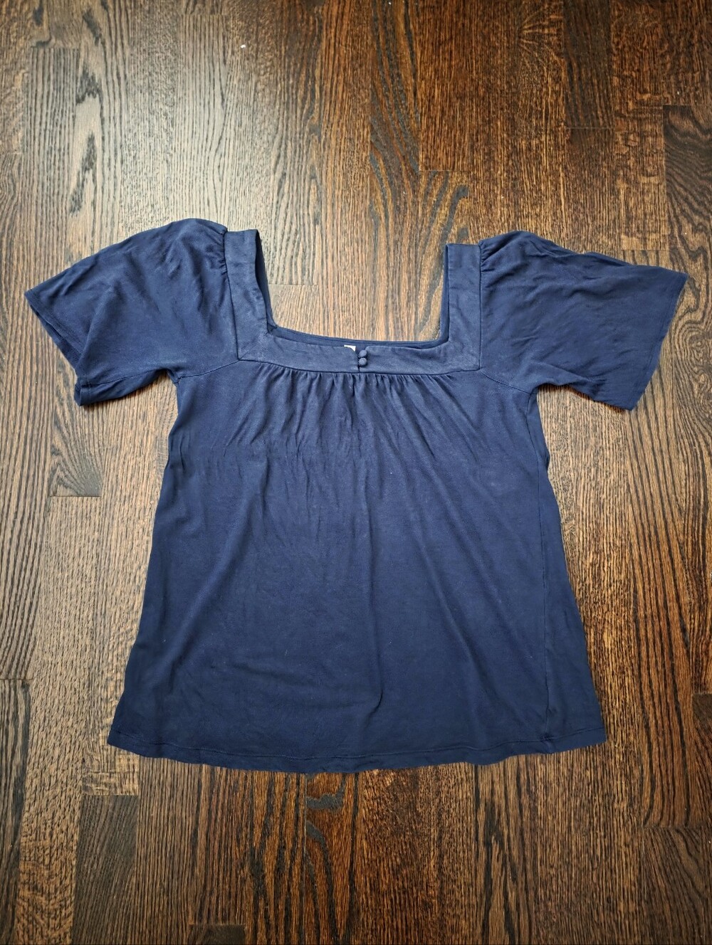 GAP Women’s Navy Square-Neck Top